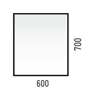 Зеркало Corozo Алиот 60см SD-00000604